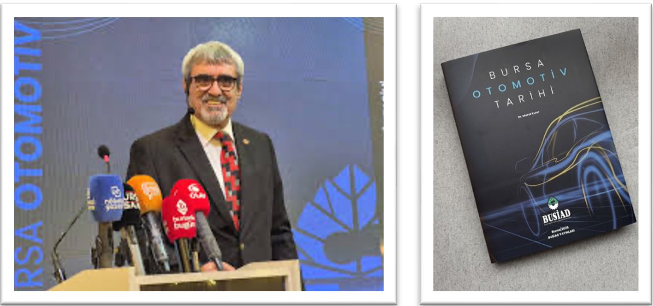 Bursa Otomotiv Tarihi Kitabı lansmanı 22.01.2026 Podyum Davet