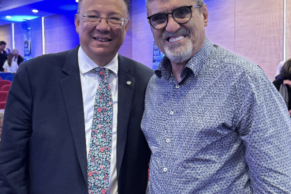 Prof. Dr. Türker Kılıç hocayla ÇEK Ödül Töreninde